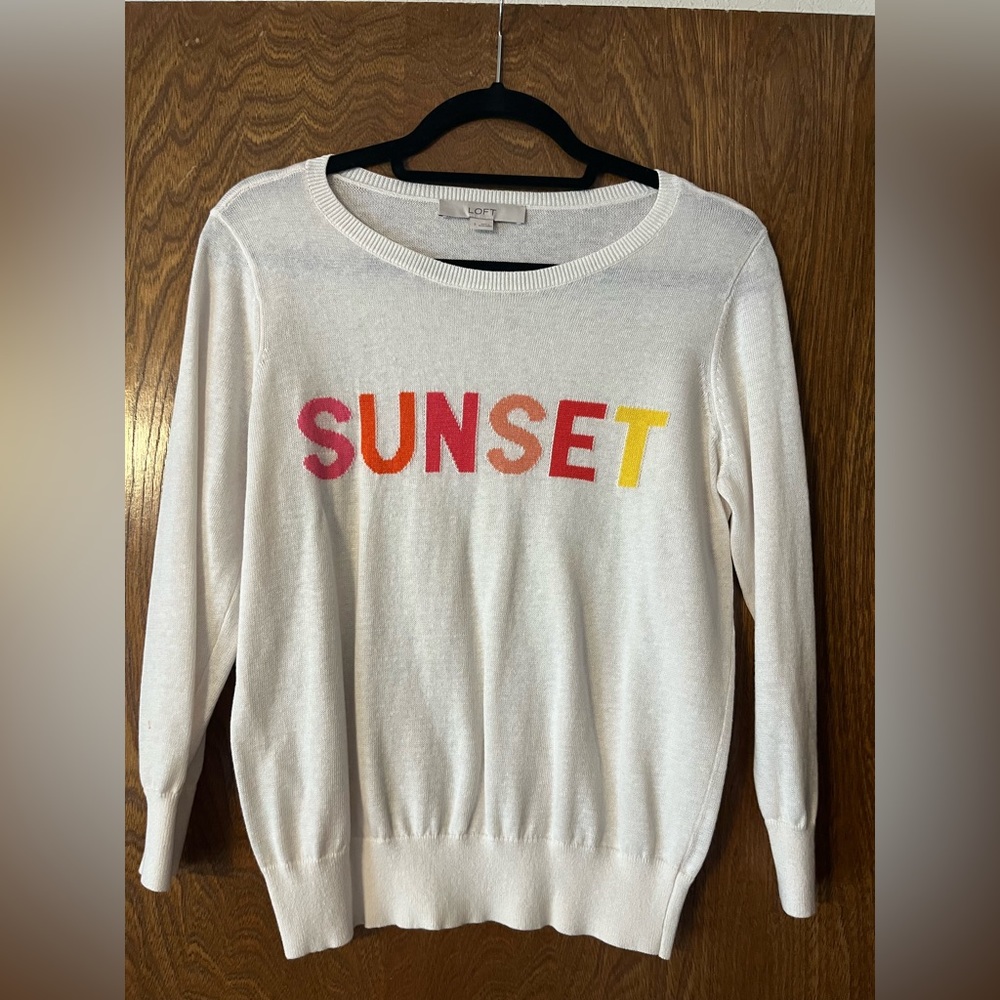 Sunset lightweight sweater